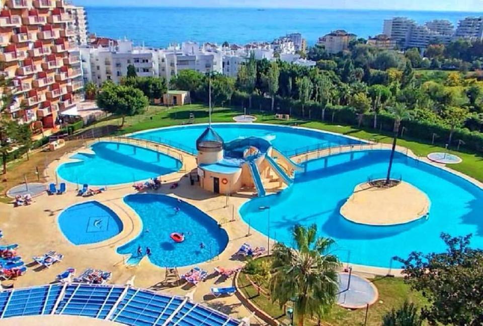 MINERVA, Benalmadena Costa, Stunning Sea&Mountain view, 1 bedroom apartment Exteriör bild